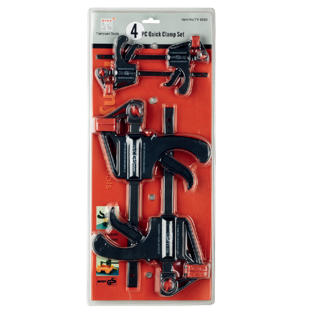 TY-5016 4PC BAR CLAMP SET