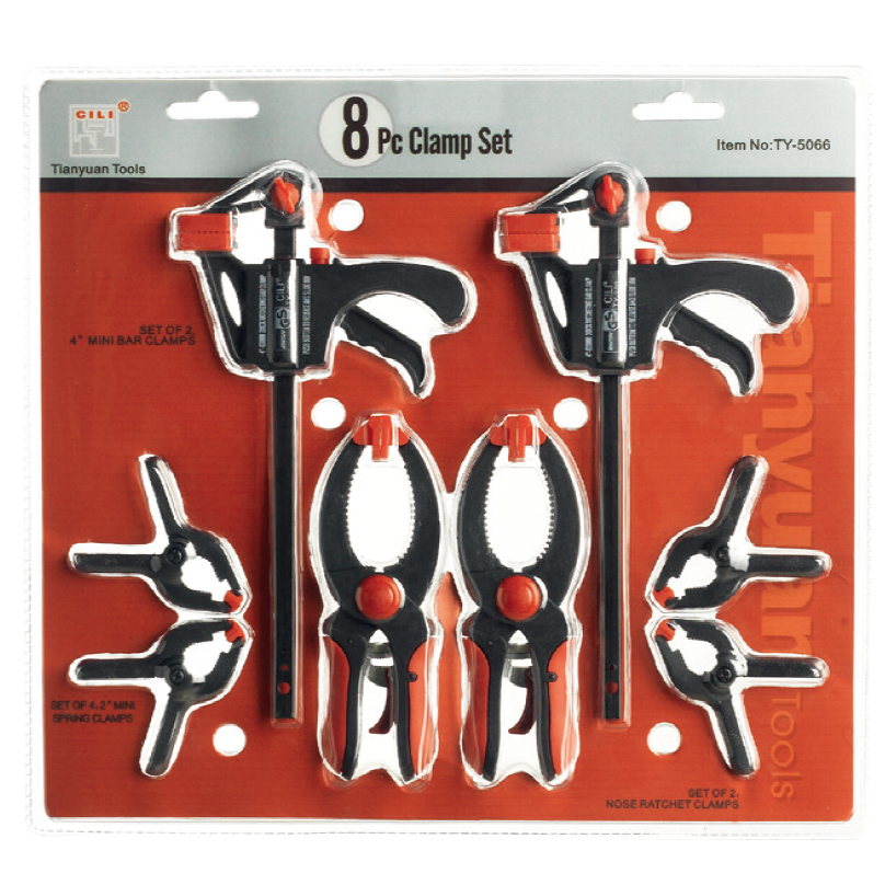 TY-5066 8PC CLAMP SET