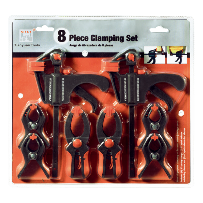 TY-5090 8PC CLAMP SET
