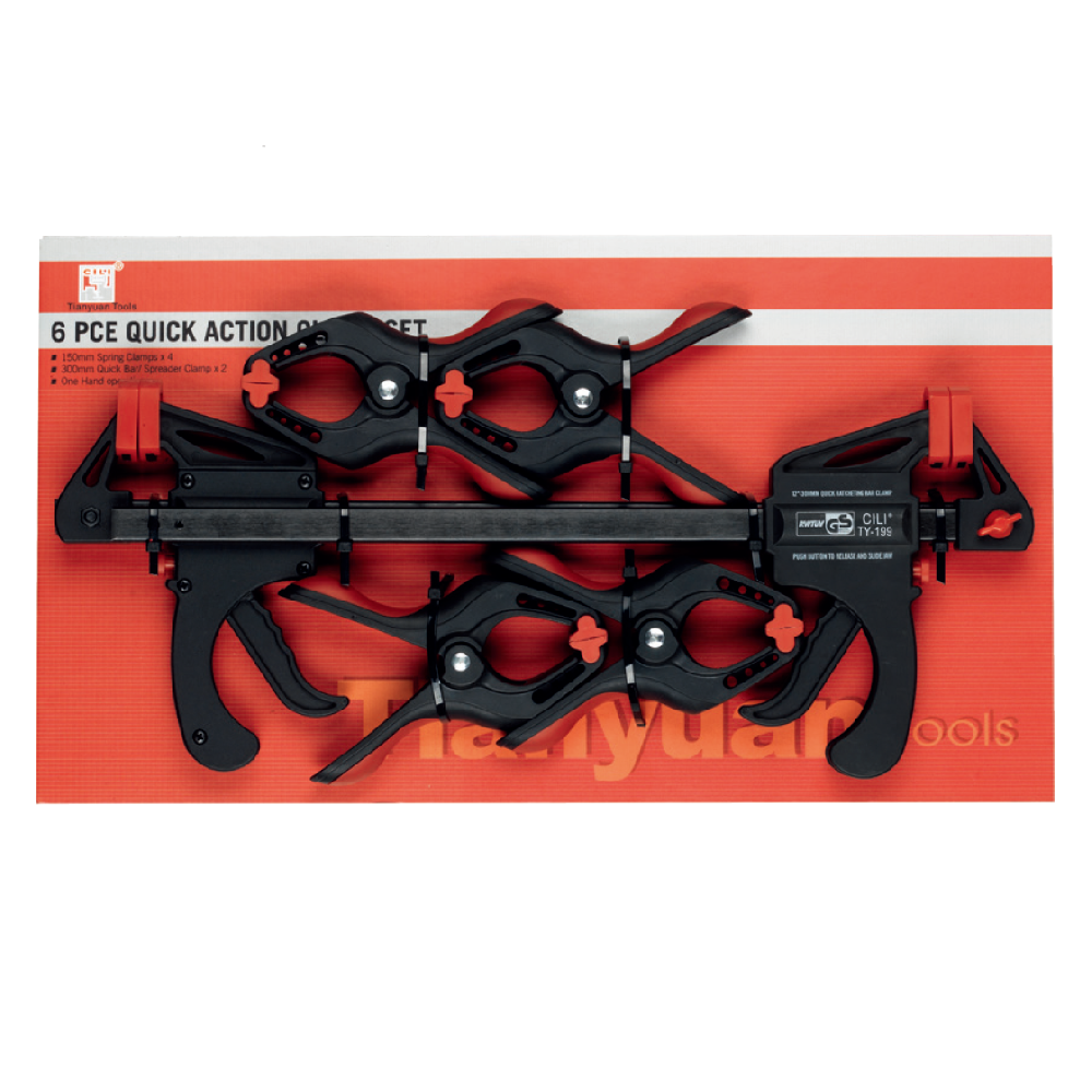 TY-5095 6PC CLAMP SET